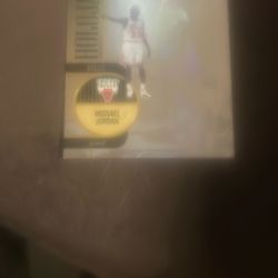 Trading card Michael Jordan up