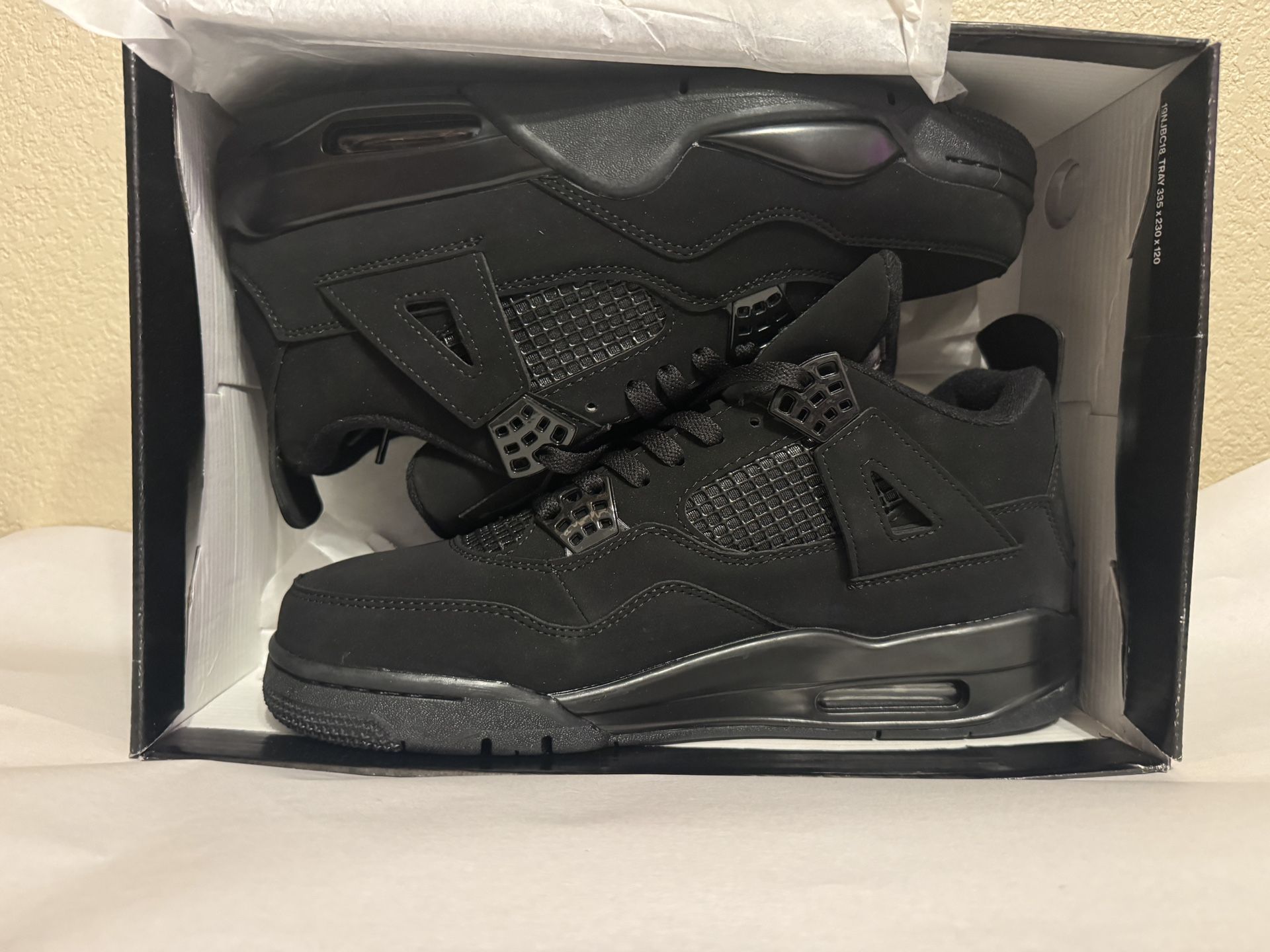 Jordan 4 Black Cat Size 10