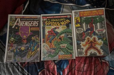 Spider-Man comic book Avengers Marvel