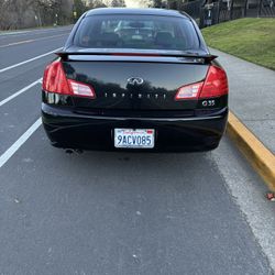 Black 2003 Infiniti G 35