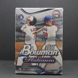 2021 Bowman Platinum MLB Baseball Cards Blaster Box Factory Sealed