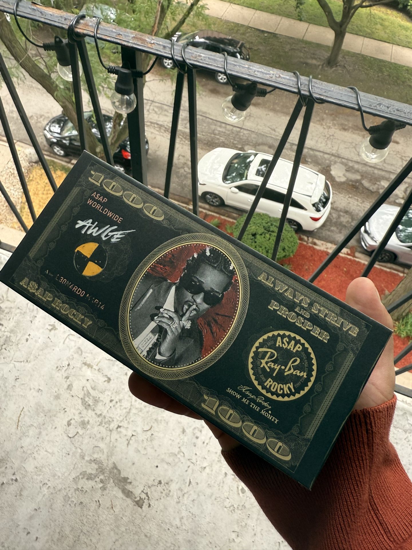 MEGA WAYFARER BLACKED OUT . A$AP ROCKY COLLECTION