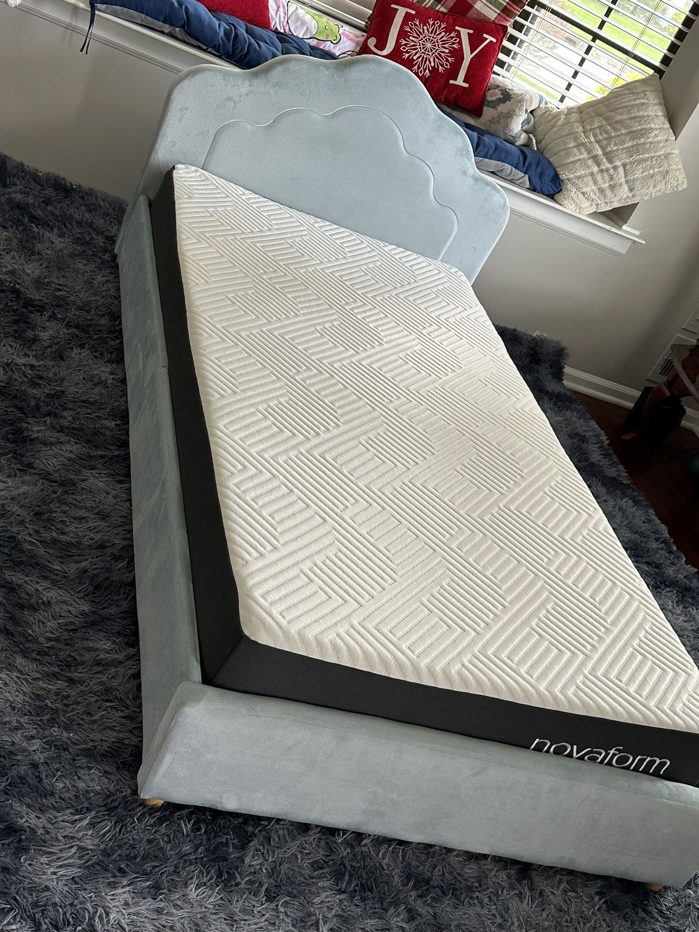 Twin Bed with Mattress