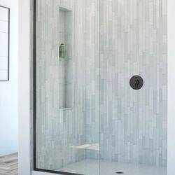 DreamLine Linea Single Panel Frameless Shower Screen 30 in. W x 72 in. H