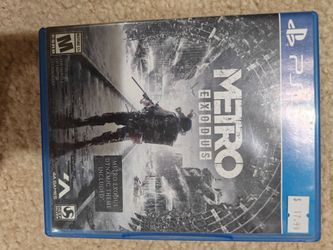 Metro Exodus ps4