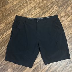 Men’s Black Denali Shorts / Casual Chino Style Waist Size 40