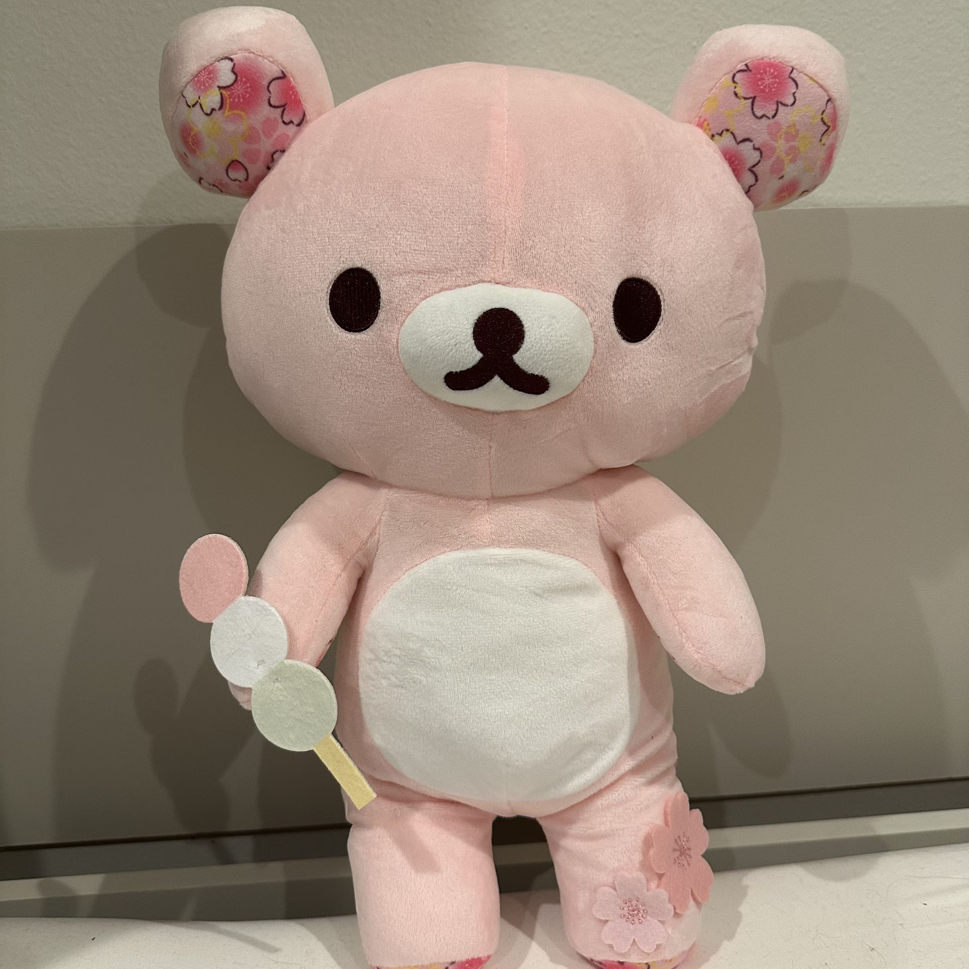 Rilakkuma Cherry Blossom w/ Snack Plushie