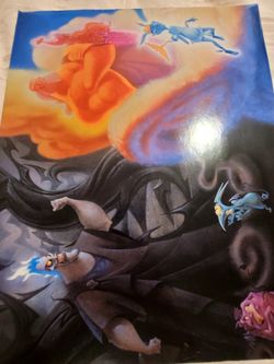 Hercules Disney Commemorative Lithograph