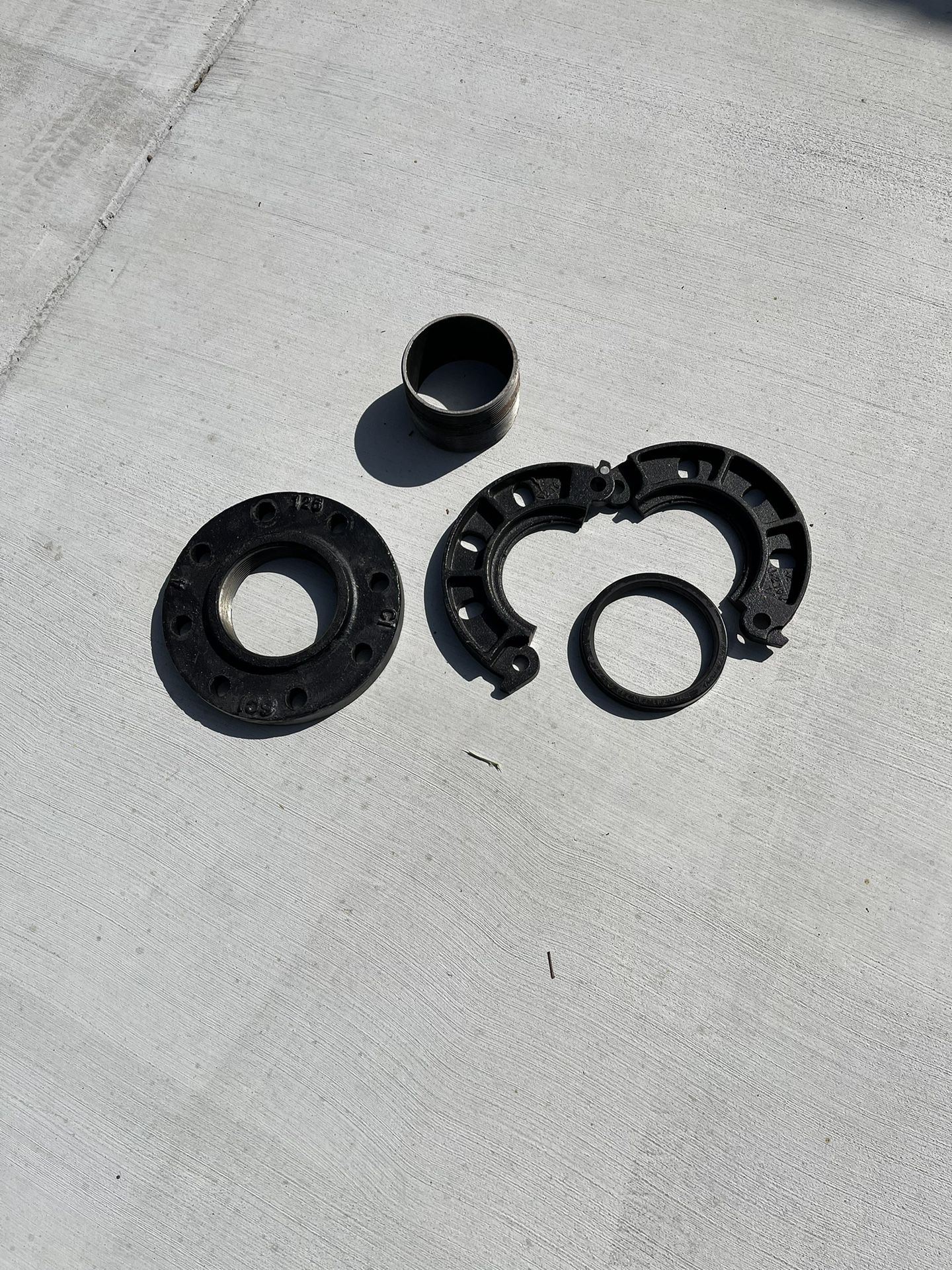 4” Flanges, Seal And Nipple New