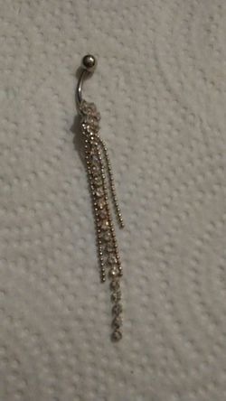 Rhinestone Navel Ring