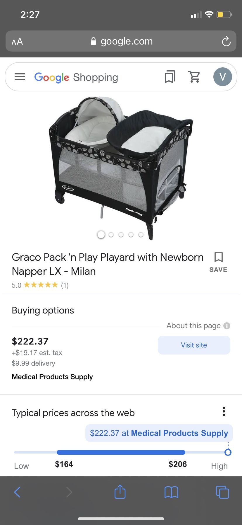 Graco Playpen ( Is Missing Vibrating Part )
