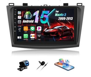 9-inch Android Car Stereo for Mazda 3 2009-2013 with CarPlay & Android Auto