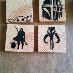 Hand Made Wooden Coasters They Make Perfect Gifts 