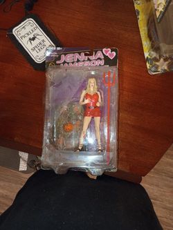 Jenna Jameson Plastic Fantasy Action Figure Red Devil