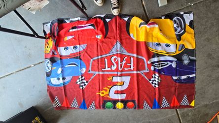 Cars 2 fast birthday banner