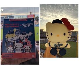 Dodgers Hello Kitty And Friends Plush Clip 8/12/2026 - Hello Kitty