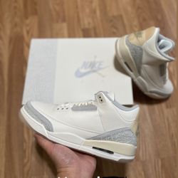 Air Jordan 3 Retro Muslin Men Sizes 