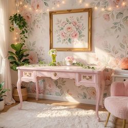 Vintage Hammary French Provincial Desk
