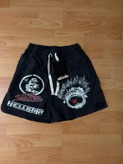 Hellstar Graphic Shorts with Tags
