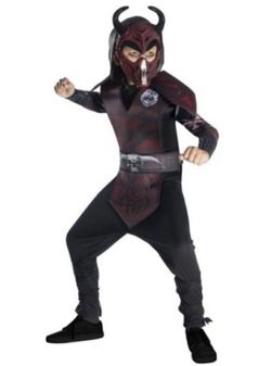 Kids Demon Ninja Costume