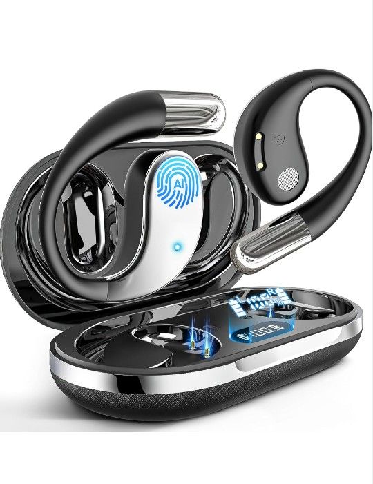 Brand New AI Translation Earbuds Real time,144 Language & Accent Translator Earbuds OWS, Bluetooth 5.4 Translator Device with APP Translation Headphon