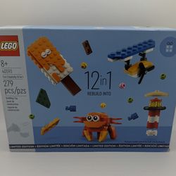 Lego Set 40593 Fun Creativity 12 in 1 Rebuild Into 279 Pcs Limited Edition Seale