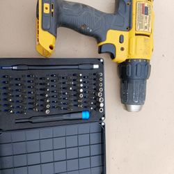 Dewalt Drill Driver And Fitit Bits One Price