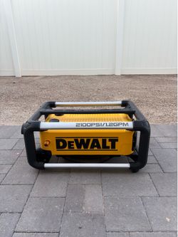 dewalt water pressure washer 2100 psi