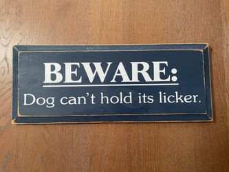 Dog - Wooden Sign Wall Decor