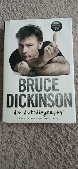 Bruce Dickinson Book Autobiography