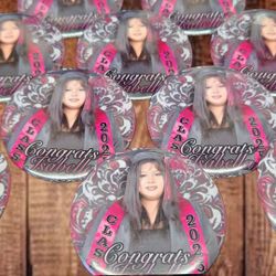 Graduation Buttons 