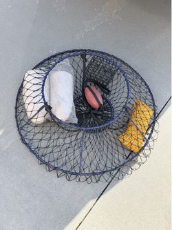 Lobster hoop net.