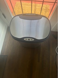 Automatic Touchless Motion Sensor Semi-Round Trash Can