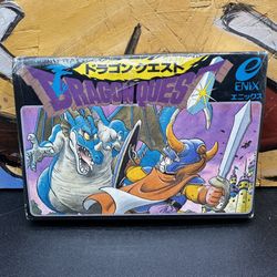 Sealed Original Dragon Quest 1 Famicom Enix EFC-DQ New
