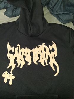 Dark blue hoodie