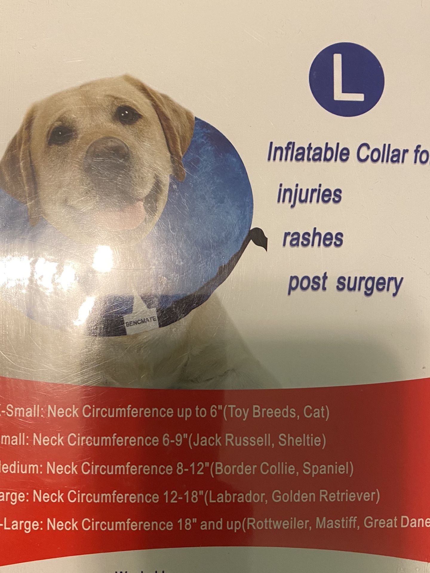 Inflatable Dog Collar - Bencmate