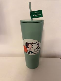 Starbucks x Peanuts Snoopy Green Tumbler