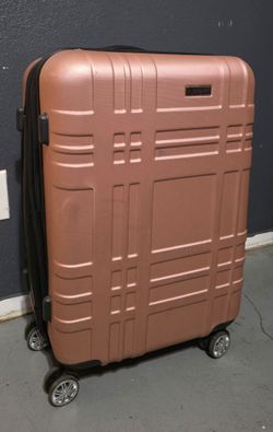 Rose Gold London Fog luggage