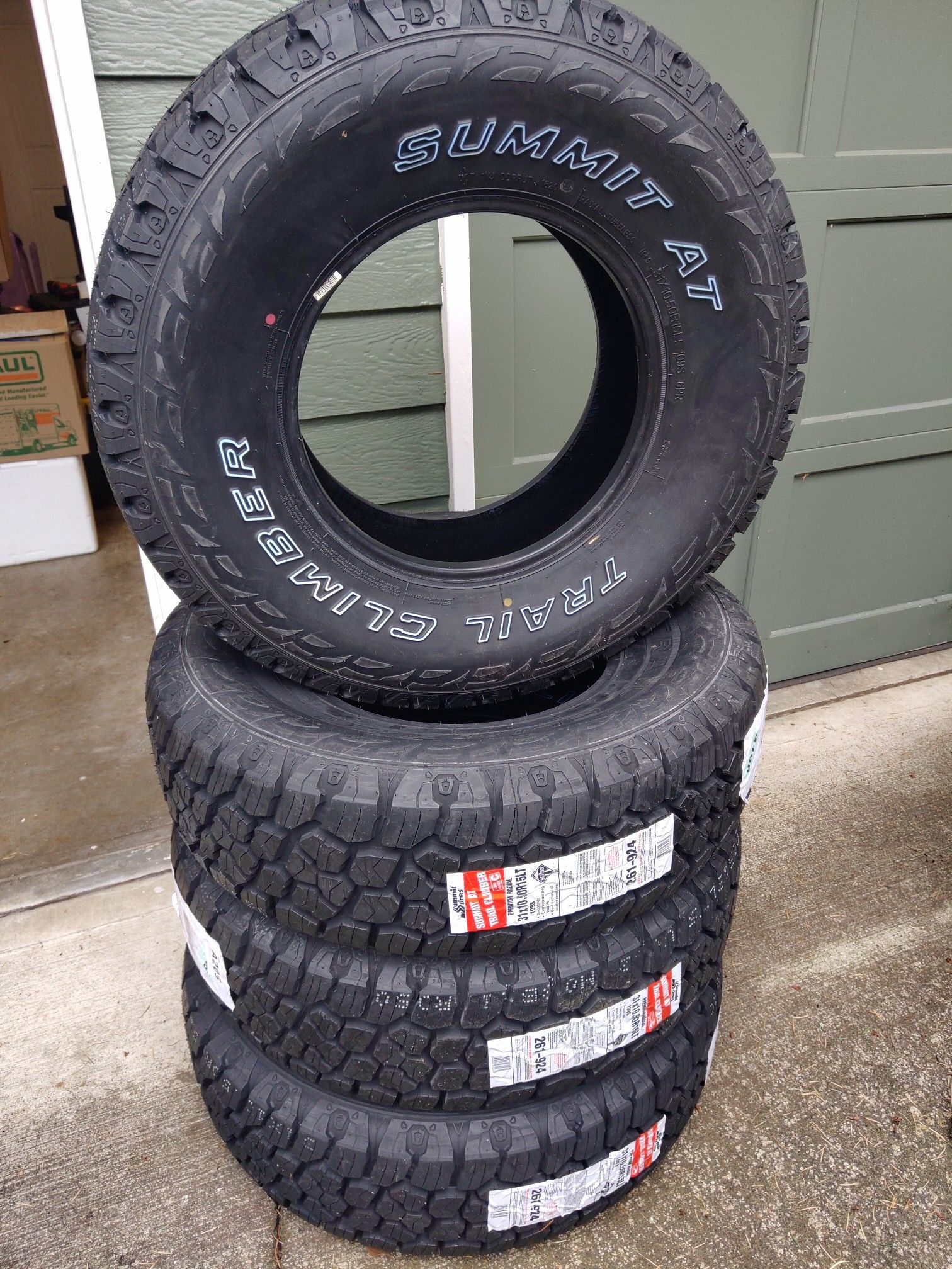 Brand New Summit AT Trail Climber 31x10.5R15 Tires for Sale in Bonney
