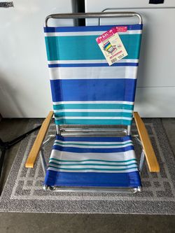 Vintage 3-Position Rio Beach Chair Brand New with Tag