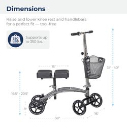 Knee Walker With Basket