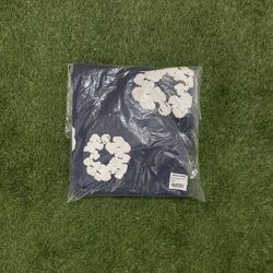 Navy Denim Tears Sweatshirt - Size Medium