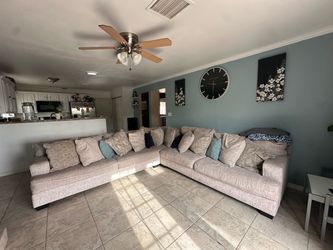 Large L-Shaped Sectional Sofa