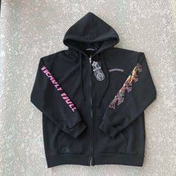Chrome Hearts X Deadly Doll Zip Up Hoodie