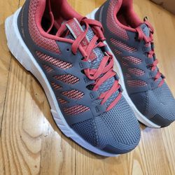 Size 10 - Reebok Women Rb312 Fusion Flexweave Safety Toe Athletic Work Shoe Grey