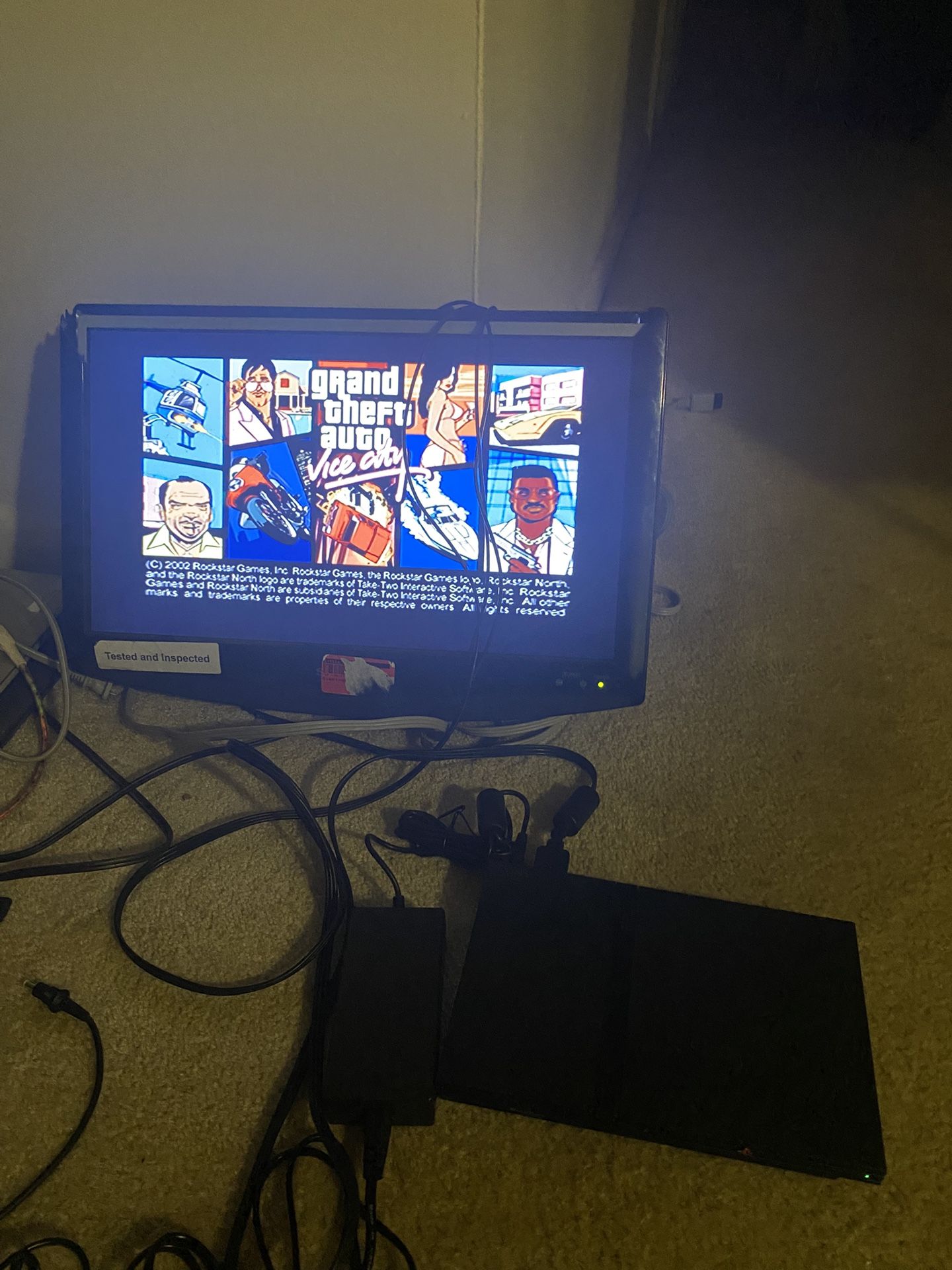 Ps2 Slim With Vice City 
