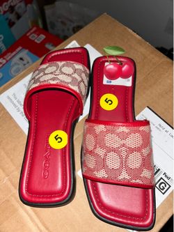 Coach sandals