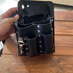 Klien Tool Pouch Leather With Belt
