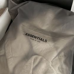 Grey Essentials Hoodie