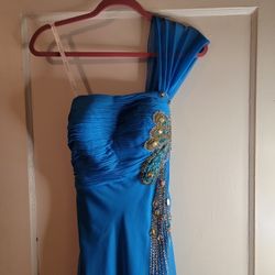 Sky Blue Formal Dress 